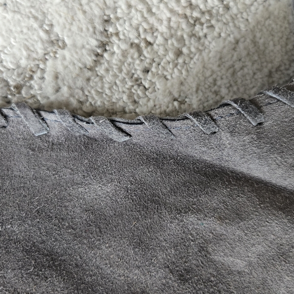 NWT, Raj, Gray Suede Belt Bag - Picture 6 of 7